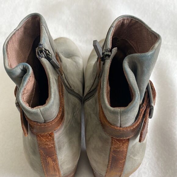 Dansko Leather Distressed Booties 38=7.5-8 - Picture 5 of 11
